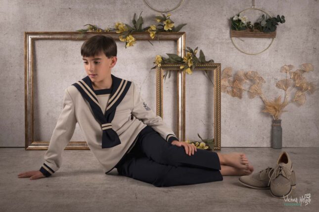 reportajes de fotografía de comunión de bebes y niños en valladolid