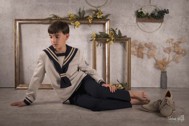 reportajes de fotografía de comunión de bebes y niños en valladolid