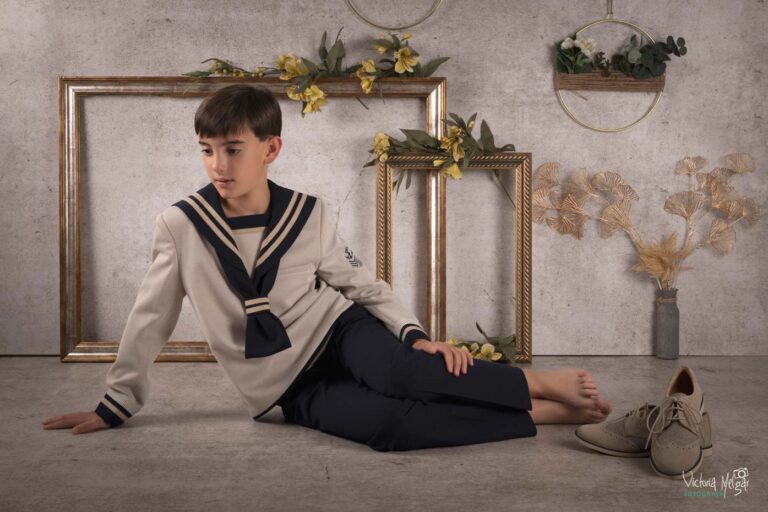 reportajes de fotografía de comunión de bebes y niños en valladolid