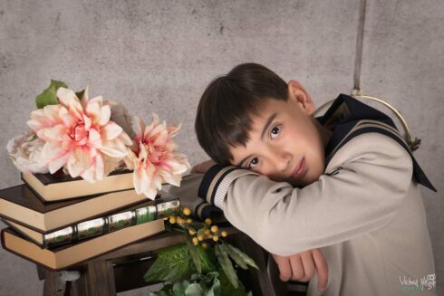 reportajes de fotografía de comunión de bebes y niños en valladolid