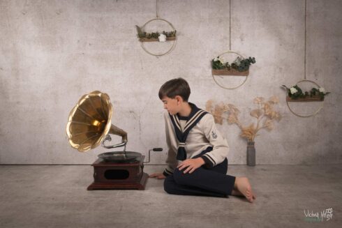 reportajes de fotografía de comunión de bebes y niños en valladolid