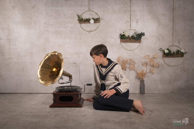 reportajes de fotografía de comunión de bebes y niños en valladolid