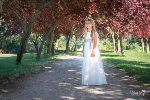 reportajes de fotografía de comunión de bebes y niños en valladolid