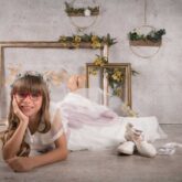 reportajes de fotografía de comunión victoria melgar en valladolid