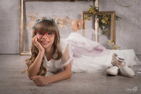 reportajes de fotografía de comunión de bebes y niños en valladolid