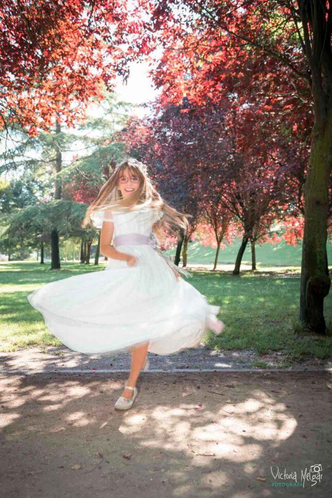 reportajes de fotografía de comunión de bebes y niños en valladolid