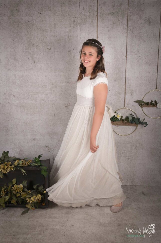 reportajes de fotografía de comunión de bebes y niños en valladolid