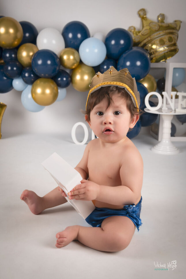 Fotografia de bebes y niños smashcake en valladolid