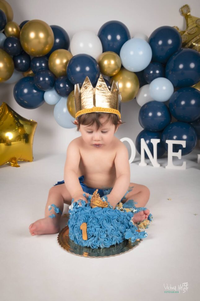 Fotografia de bebes y niños smashcake en valladolid