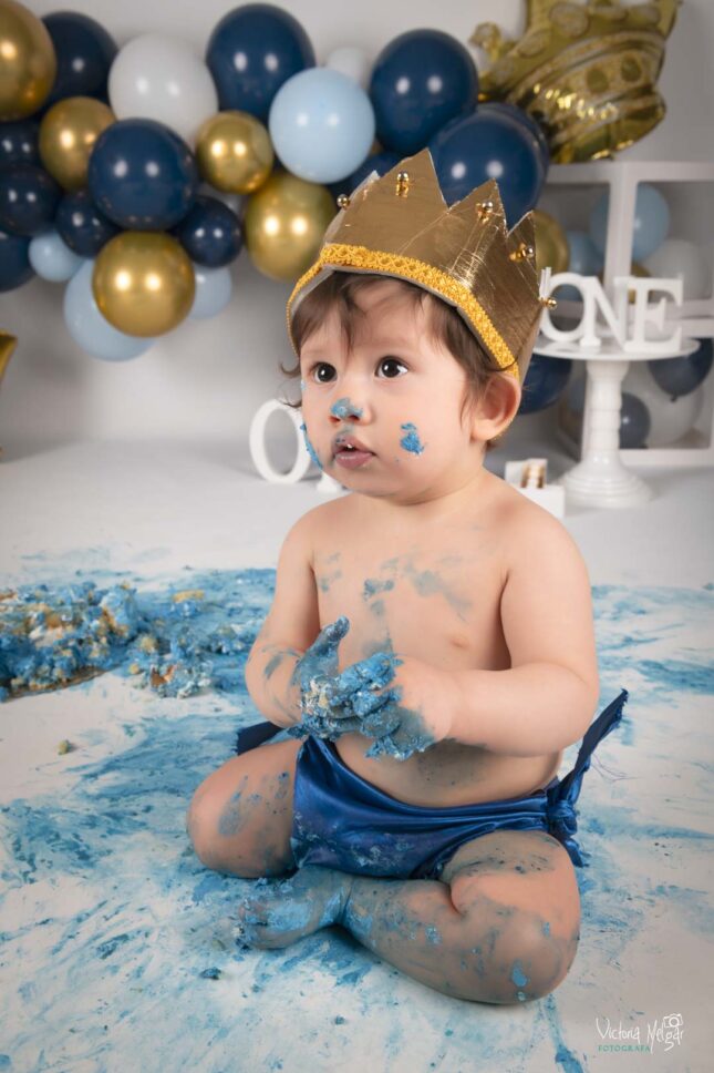 Fotografia de bebes y niños smashcake en valladolid