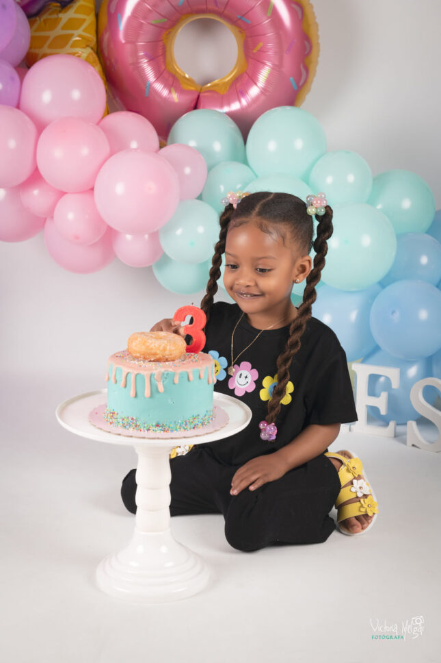 Fotografia de bebes y niños smashcake en valladolid