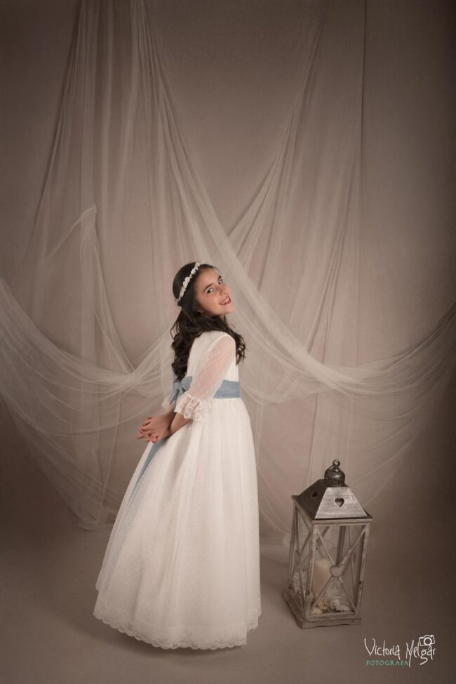 Reportajes fotográficos infantiles de comunión en valladolid