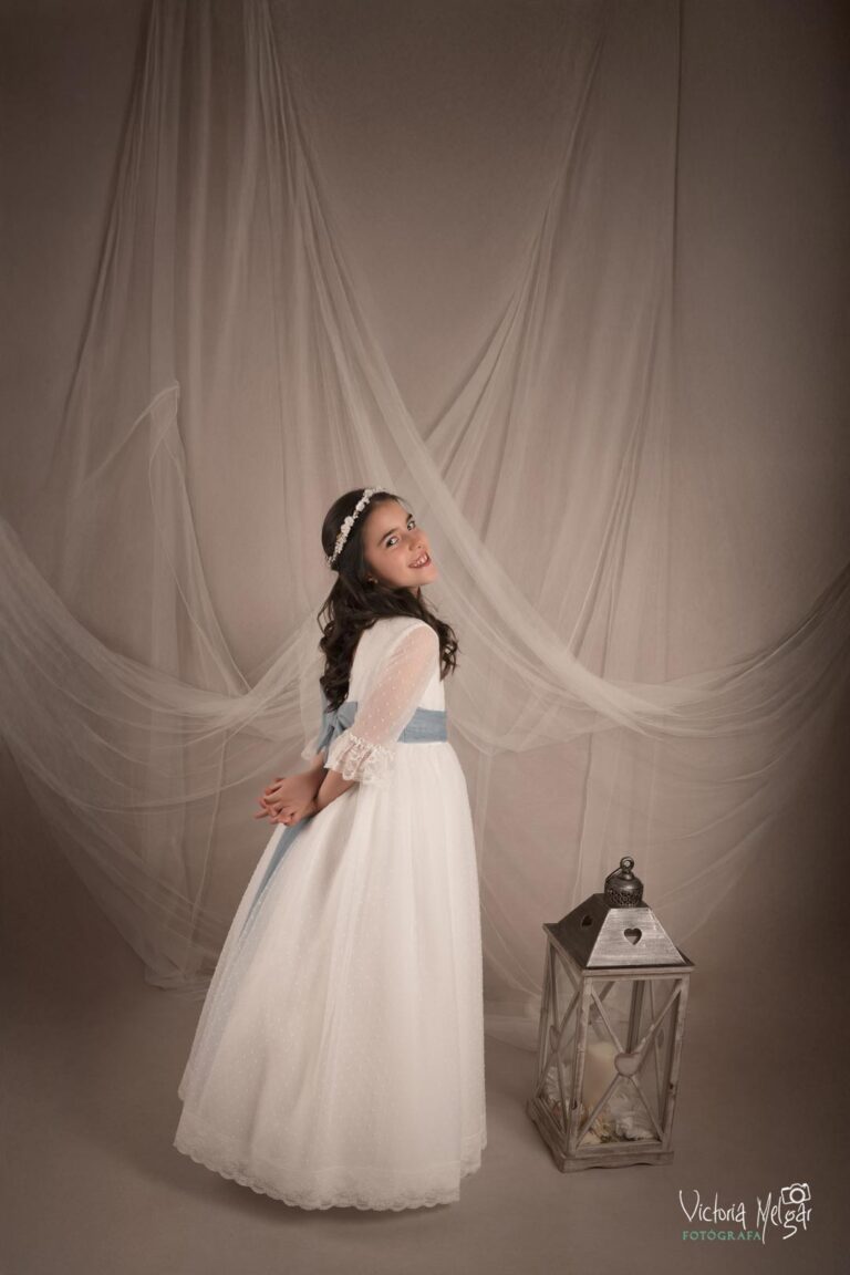 Reportajes fotográficos infantiles de comunión en valladolid